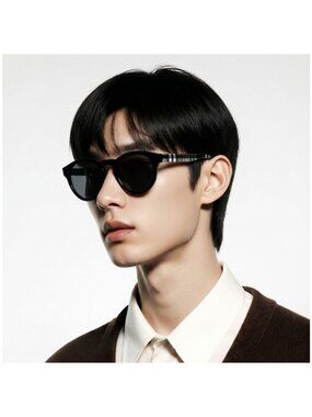 Burberry BE4359 Original REID Black Round Plastic sunglasses New
